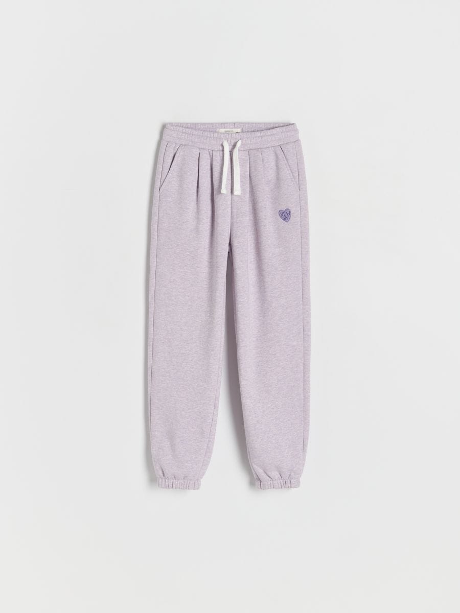 Wide leg sweatpants - lavender - RESERVED