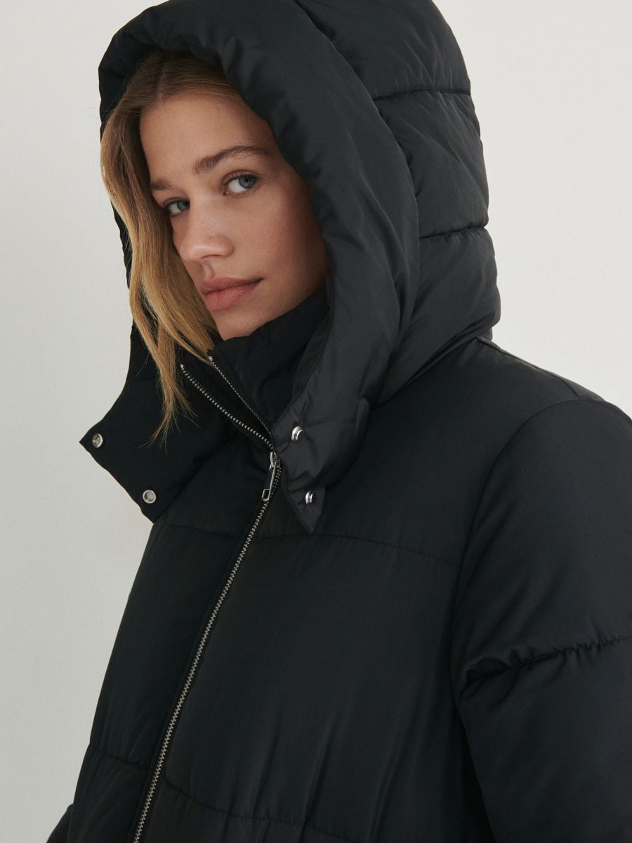 Steppjacke - schwarz - RESERVED - 2