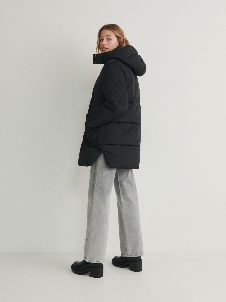 Steppjacke - schwarz - RESERVED - 3