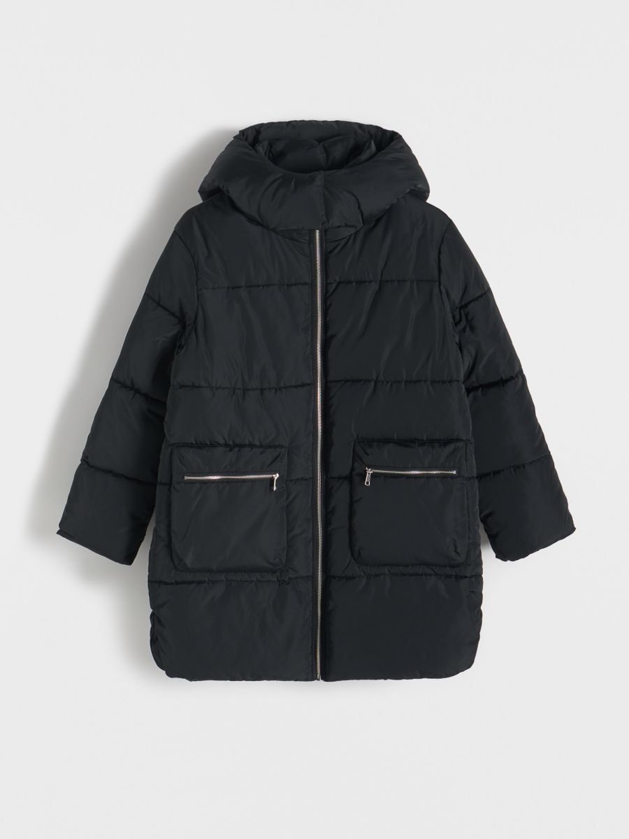 Steppjacke - schwarz - RESERVED - 4