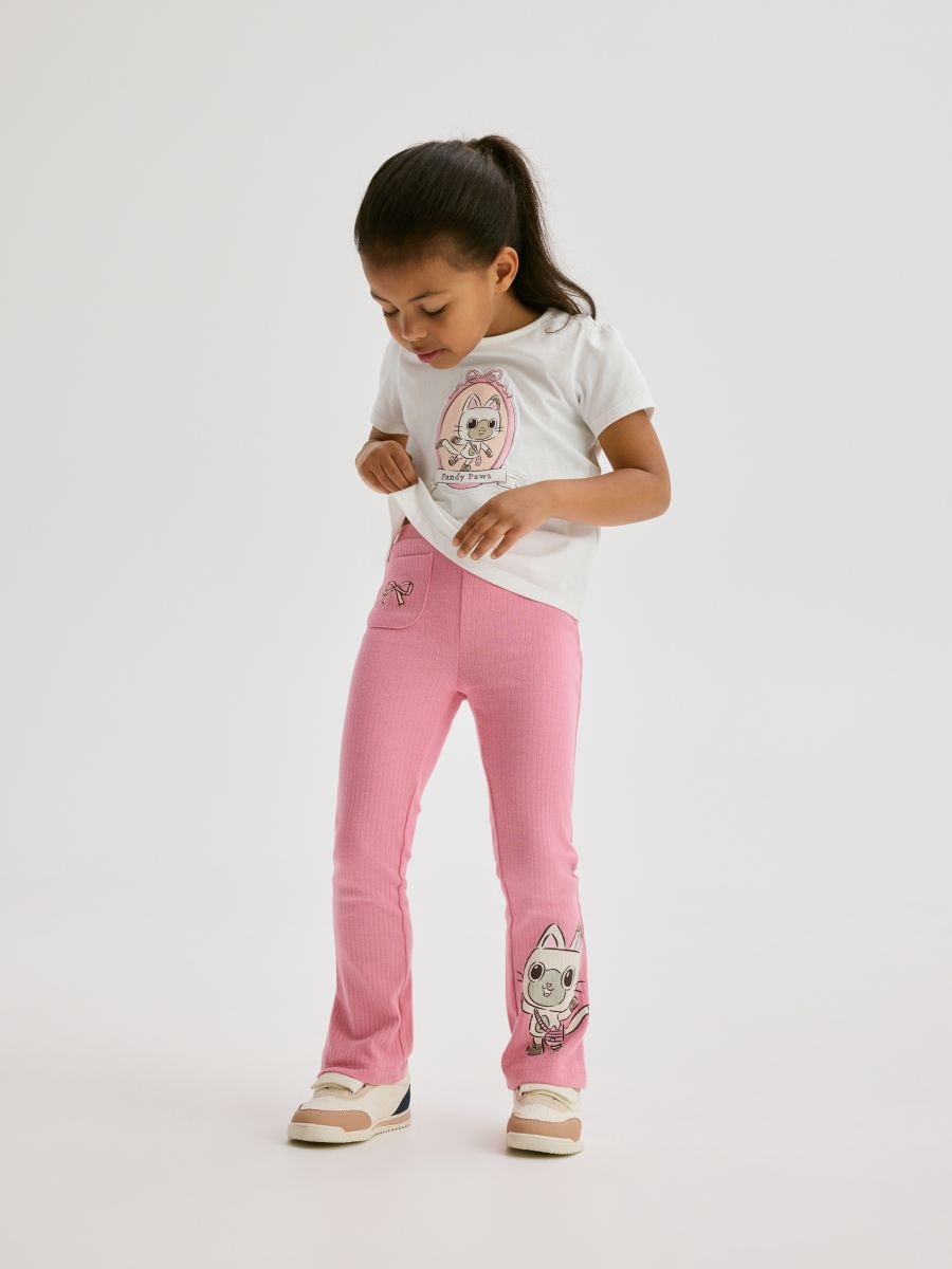 Gabby's Dollhouse flare trousers - pink - RESERVED