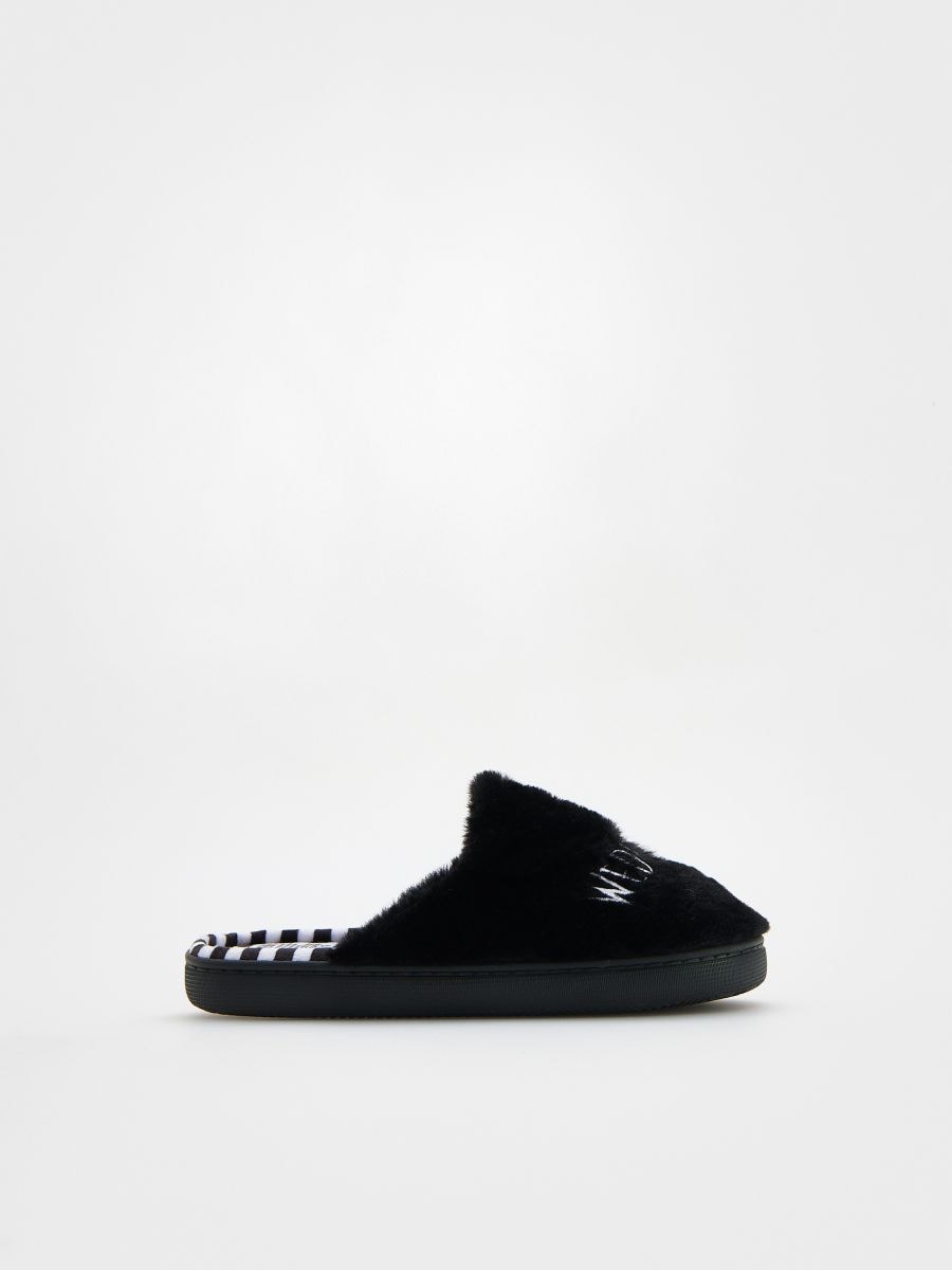 GIRLS` SLIPPERS - black - RESERVED - 2
