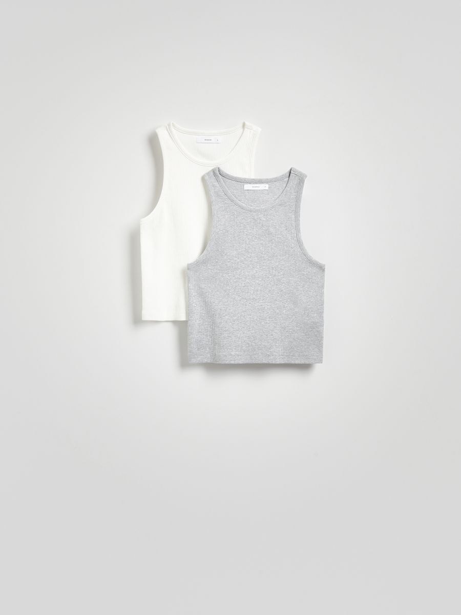 LADIES` TOP - light grey - RESERVED - 2