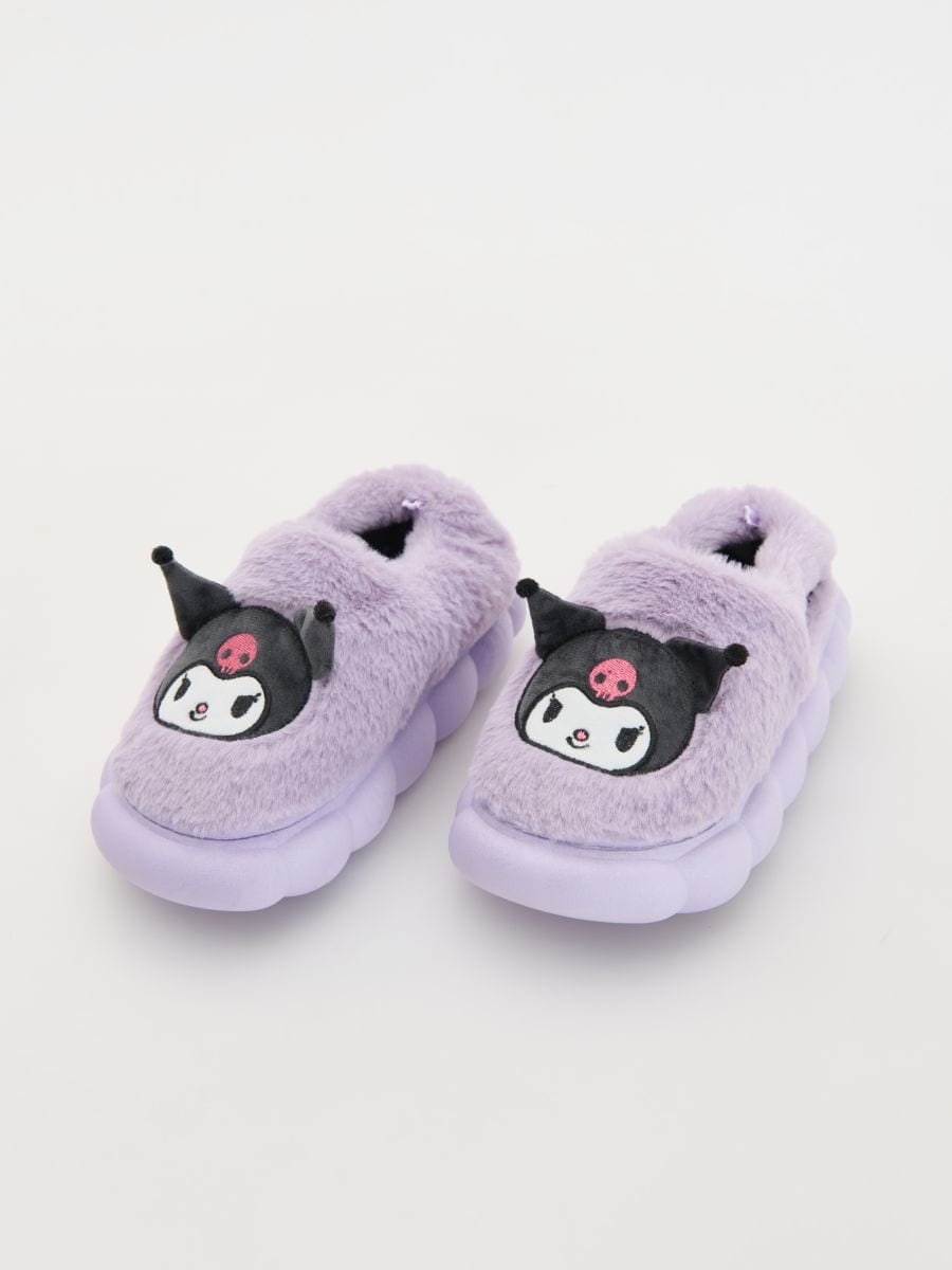 GIRLS` SLIPPERS - лавандовий - RESERVED