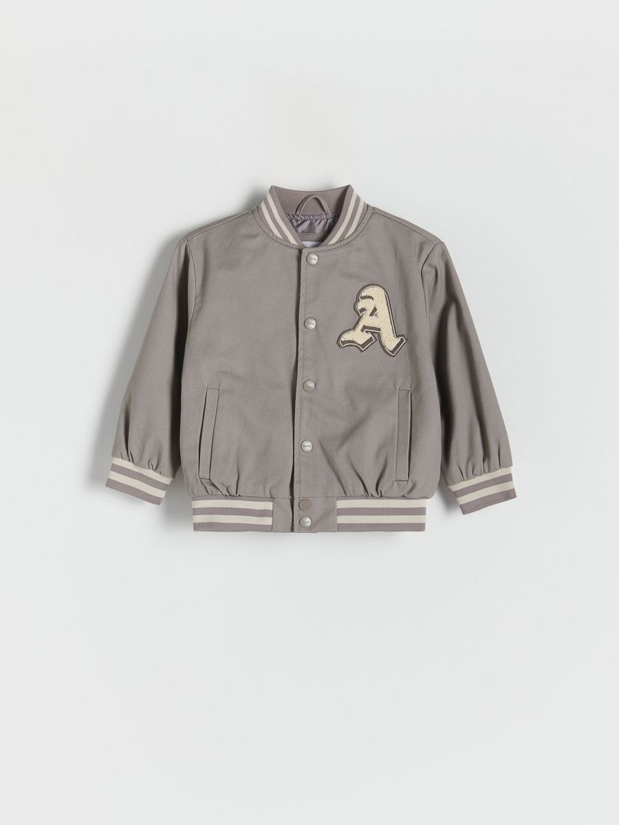 BOYS` OUTER JACKET - braun - RESERVED