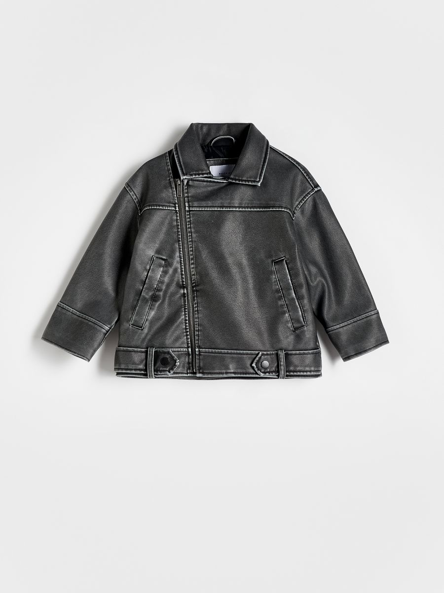 BABIES` OUTER JACKET - ΜΑΥΡΟ - RESERVED