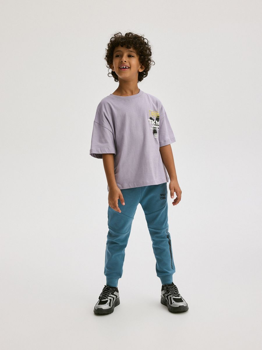 Jogger sweatpants - dark turquoise - RESERVED - 4