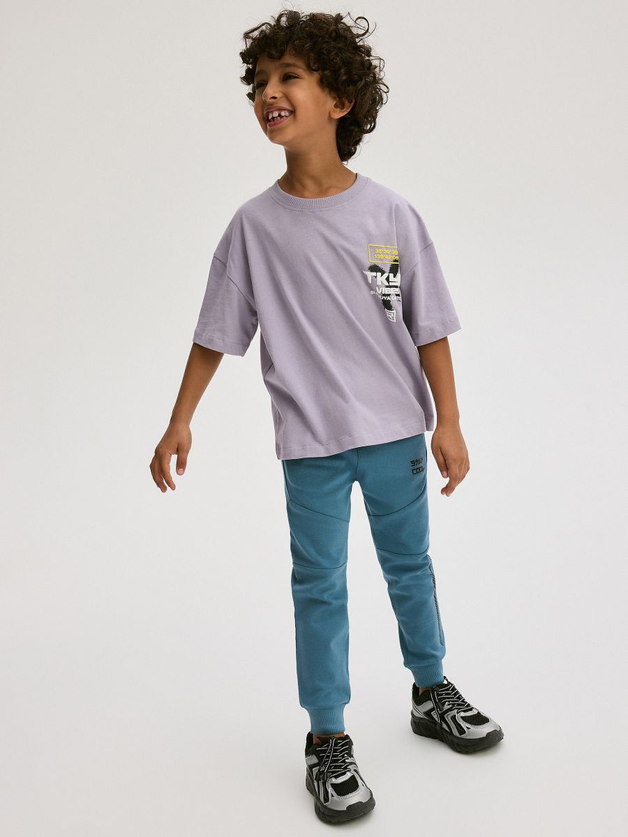 Jogger sweatpants - dark turquoise - RESERVED - 6