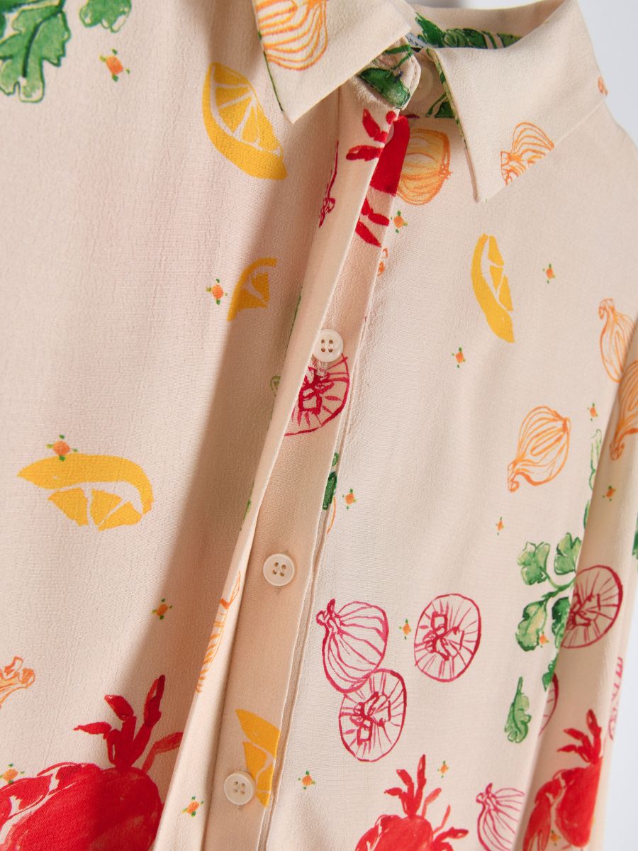 PREMIUM Kleid mit originellem Druck - bunt - RESERVED - 6