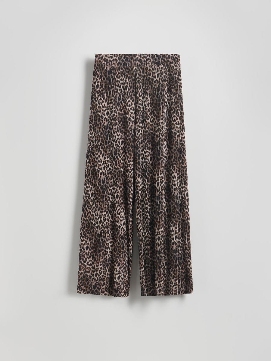 Hose mit Tiermuster - bunt - RESERVED - 7