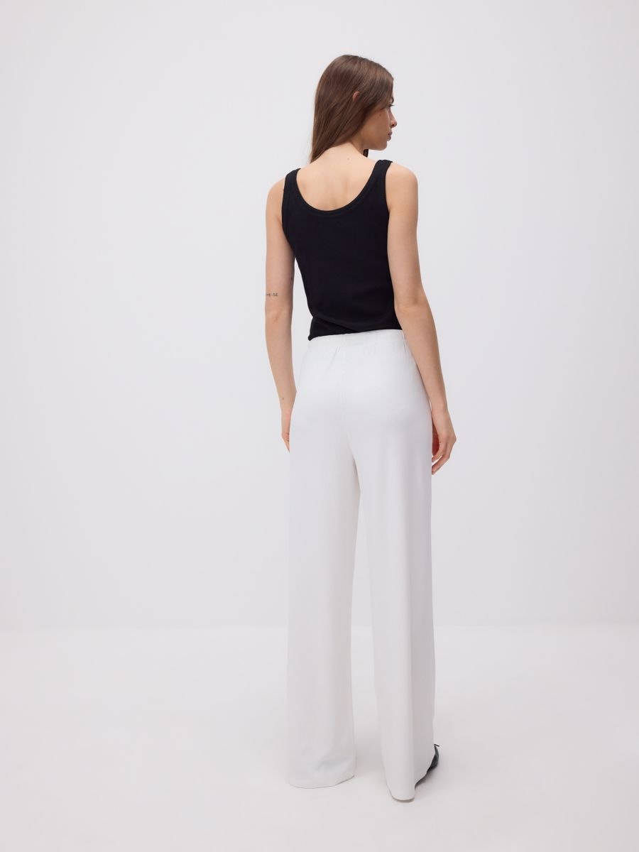 LADIES` TROUSERS - white - RESERVED - 2