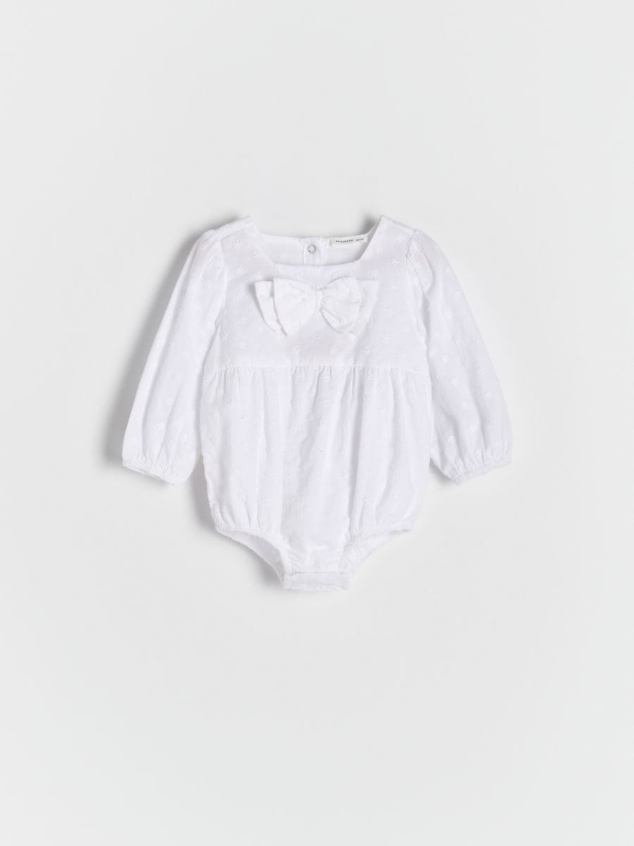 BABIES` BODY SUIT - ΛΕΥΚΟ - RESERVED