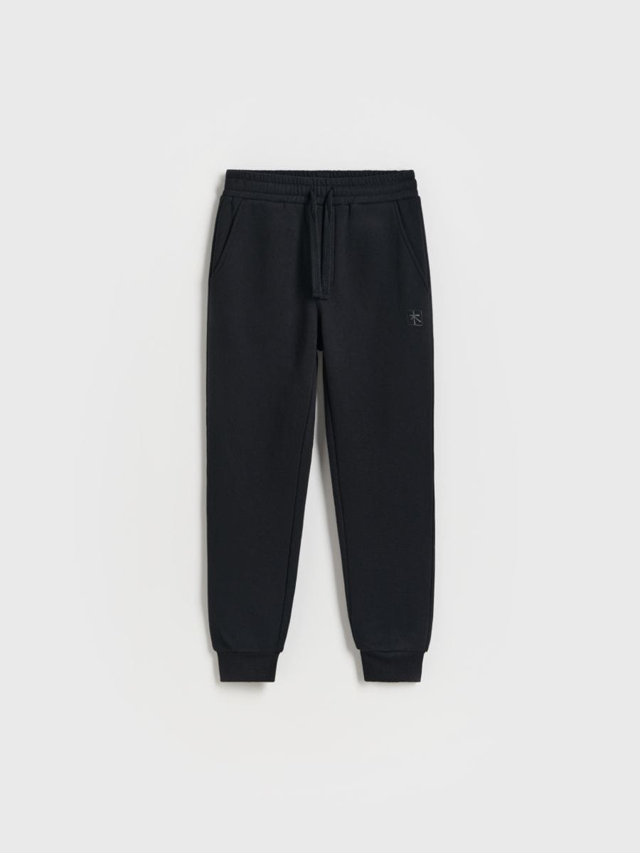 Dresowe spodnie jogger - czarny - RESERVED - 2
