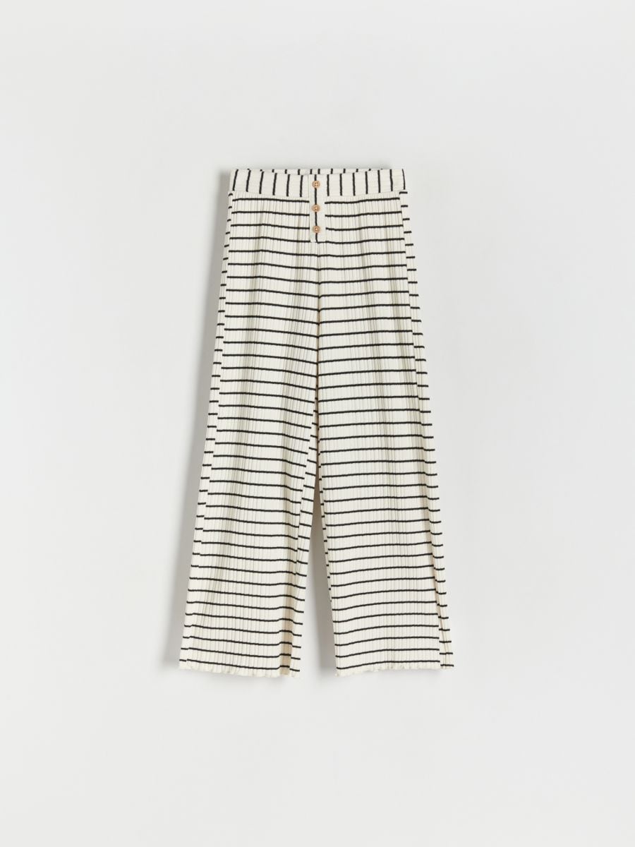 Stripe trousers - cream - RESERVED - 3