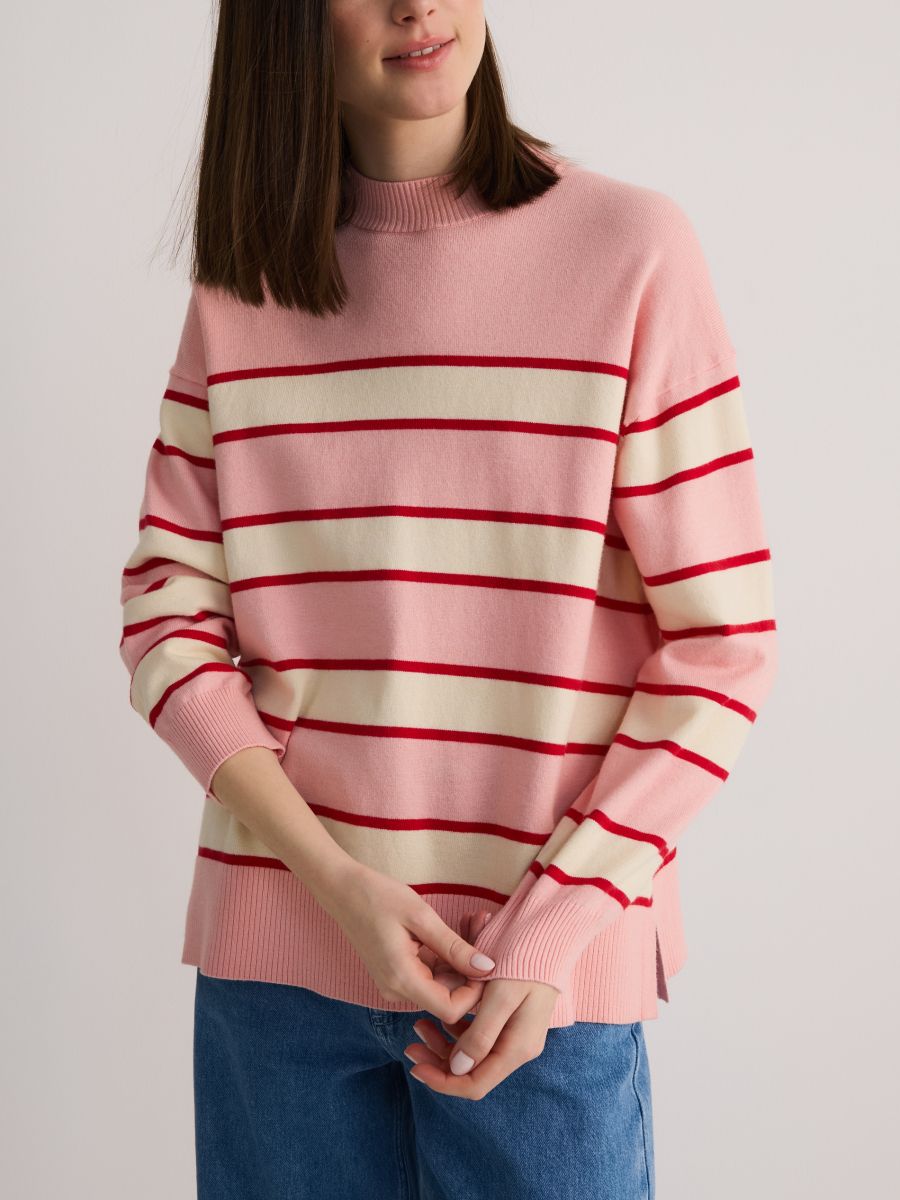 Striped jumper - multicolor - RESERVED - 4