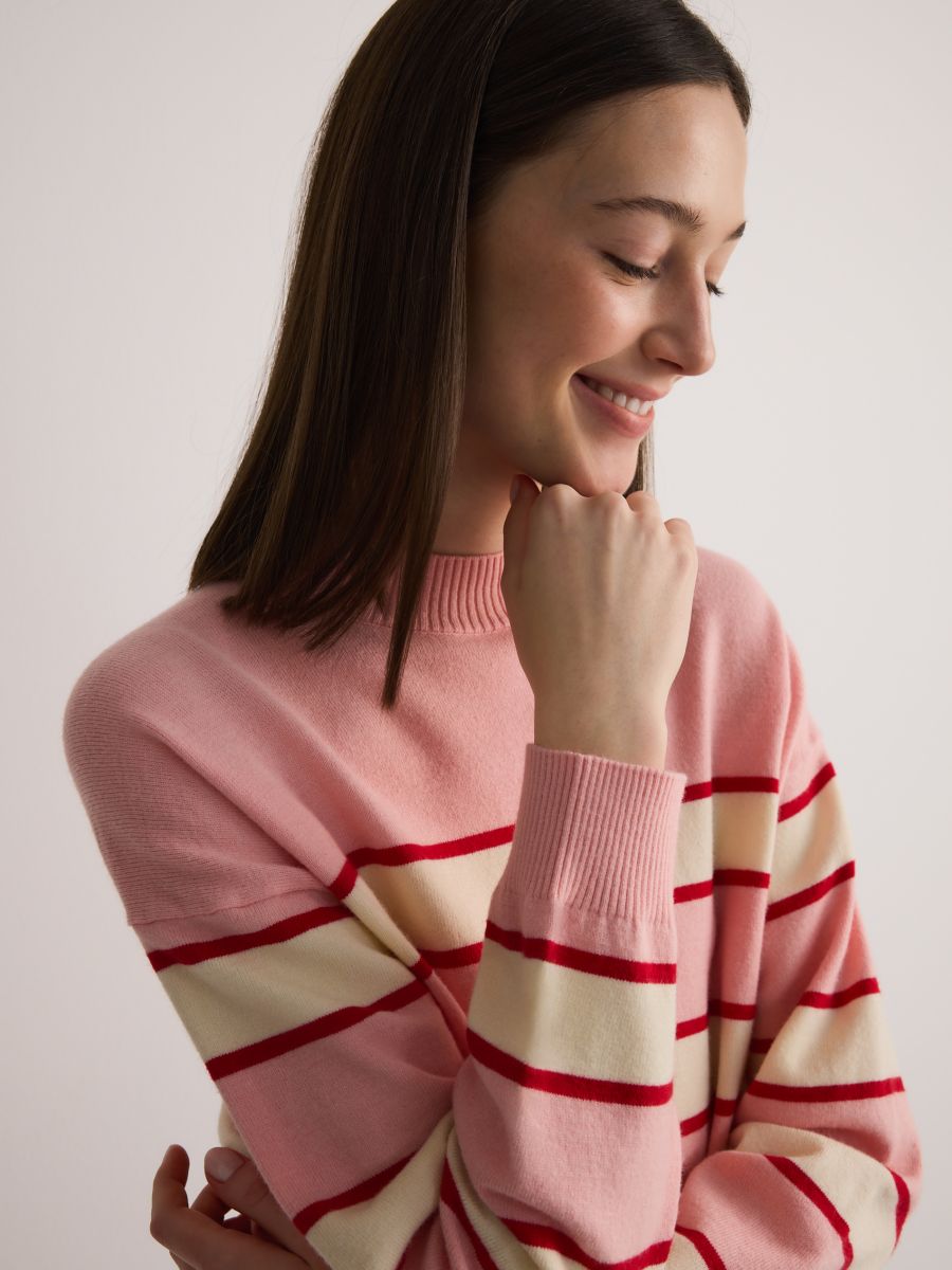 Striped jumper - multicolor - RESERVED - 5