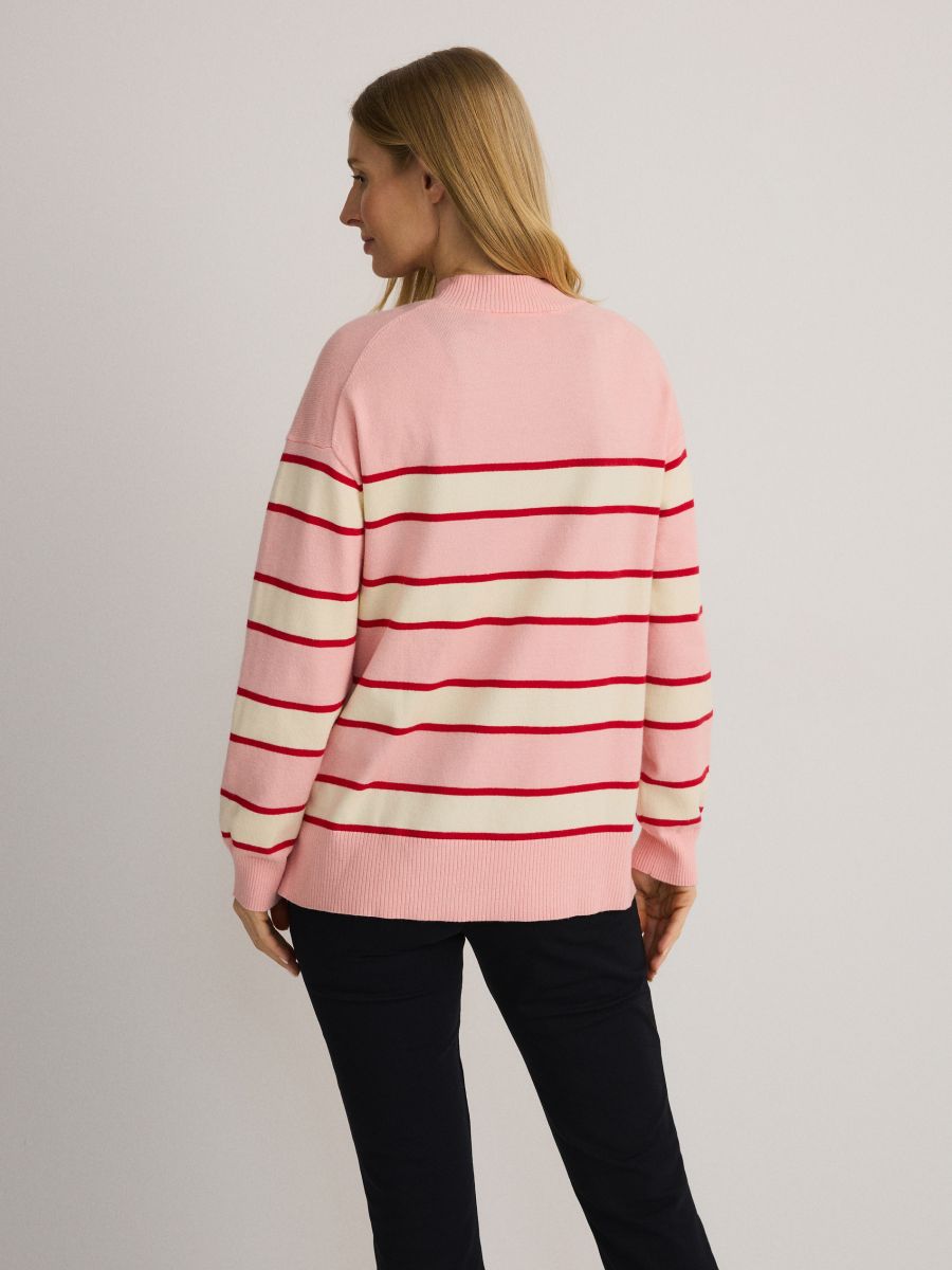 Pull à rayures - Multicolore - RESERVED - 6