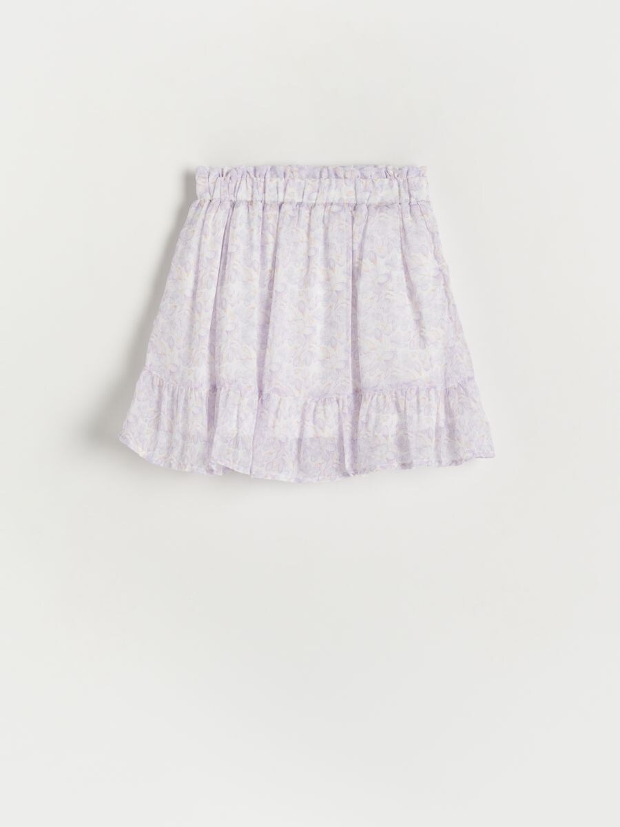 Flower skirt - lavender - RESERVED - 3