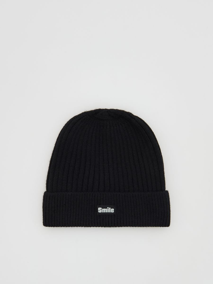 Viscose cap - black - RESERVED