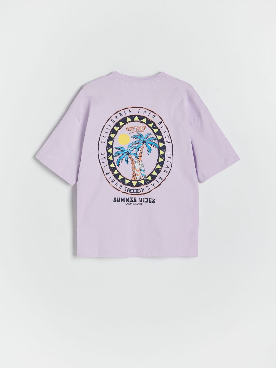 Oversized T shirt met print