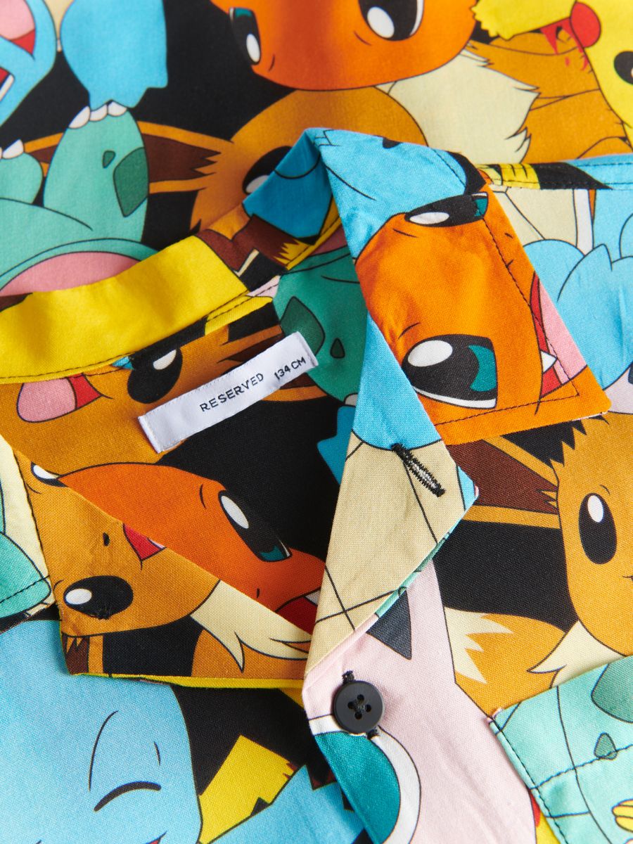 Camicia Pokémon - nero - RESERVED - 5