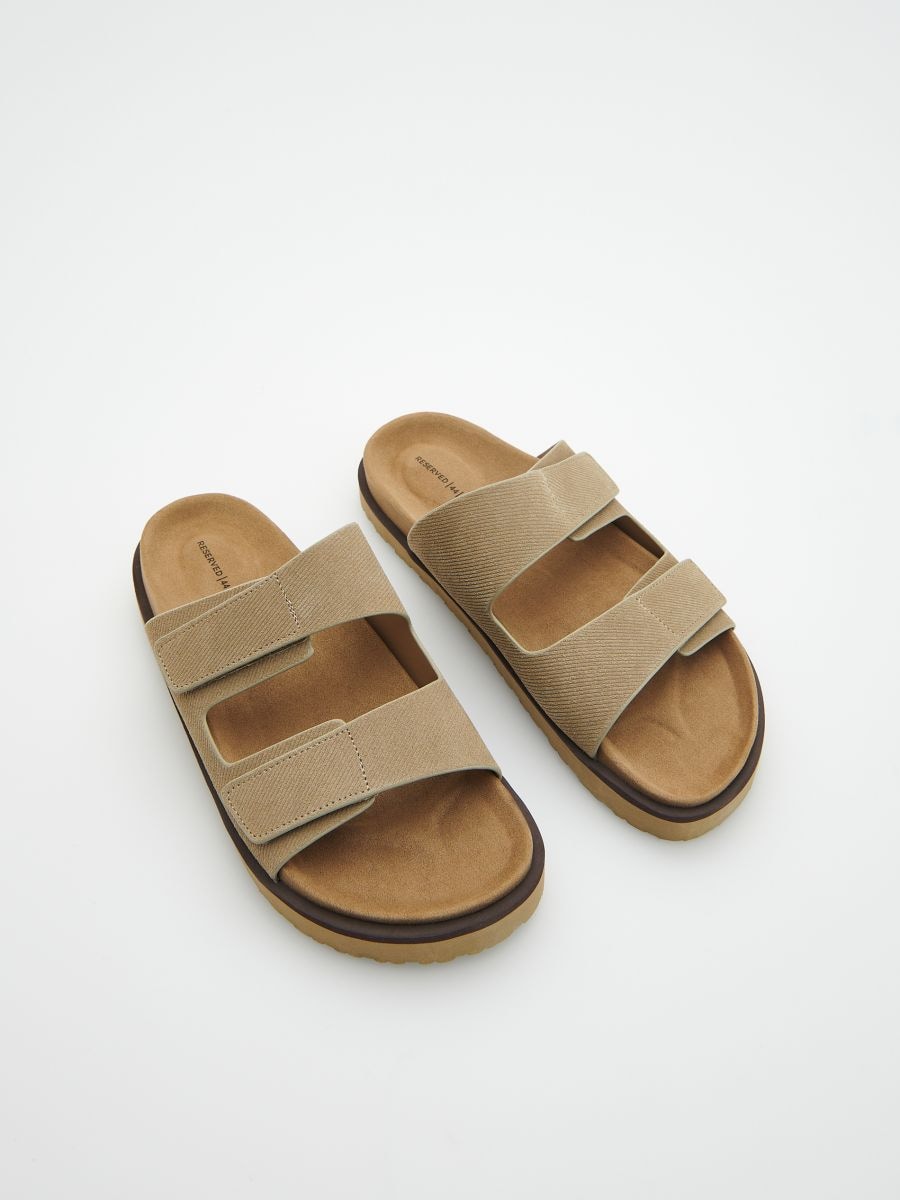 Mules en daim - beige - RESERVED - 2