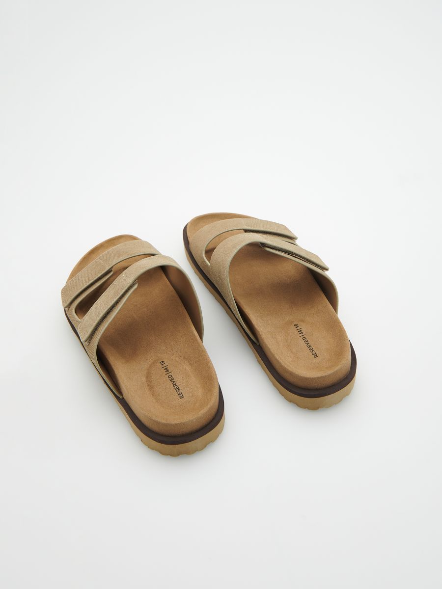Mules en daim - beige - RESERVED - 4