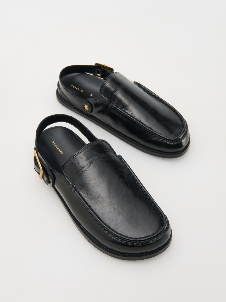 LADIES MULES COLOUR black RESERVED 882BD 99X