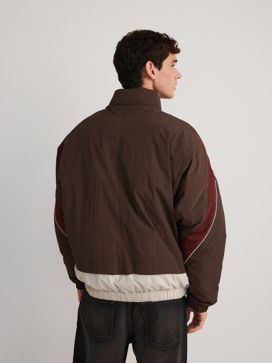 Giacca con collo rialzato - multicolore - RESERVED - 4