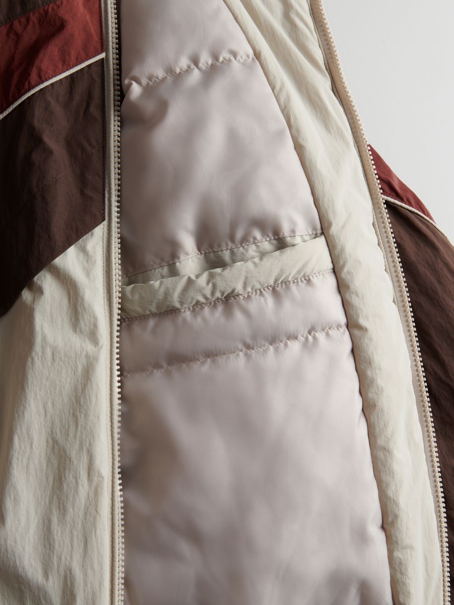 Giacca con collo rialzato - multicolore - RESERVED - 6