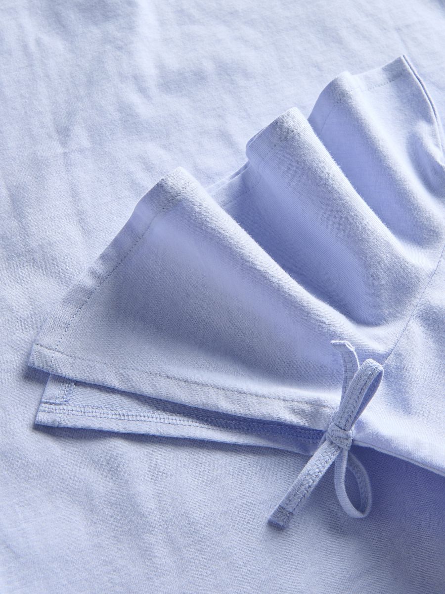 Ruffle hem blouse - lavender - RESERVED - 4