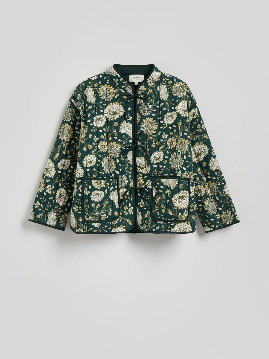 LADIES` JACKET - dark green - RESERVED - 6