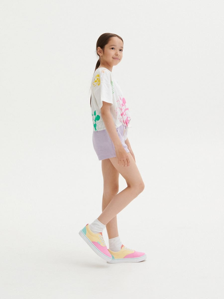 Paperbag shorts - mauve - RESERVED - 7