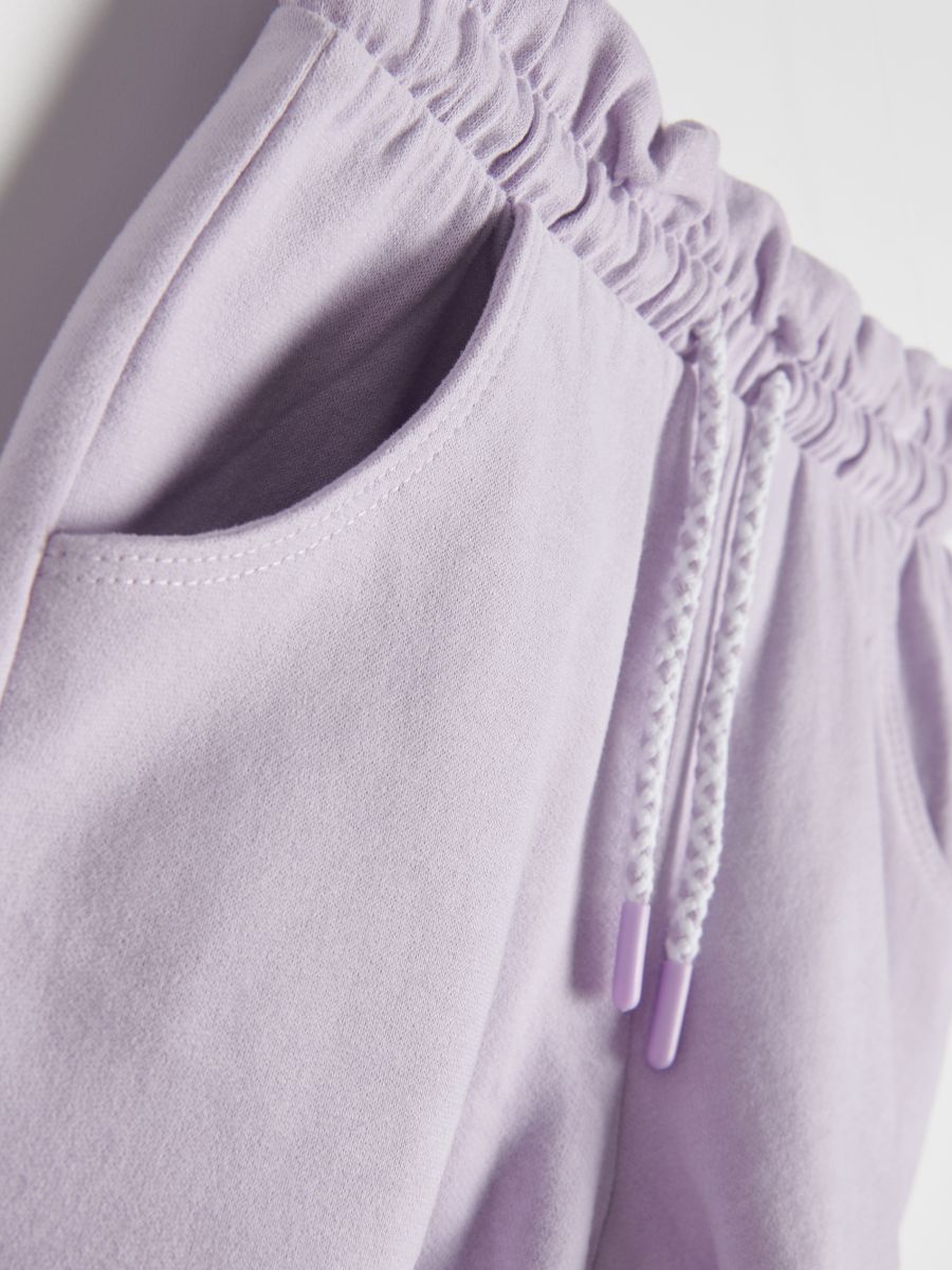 Paperbag shorts - mauve - RESERVED - 3
