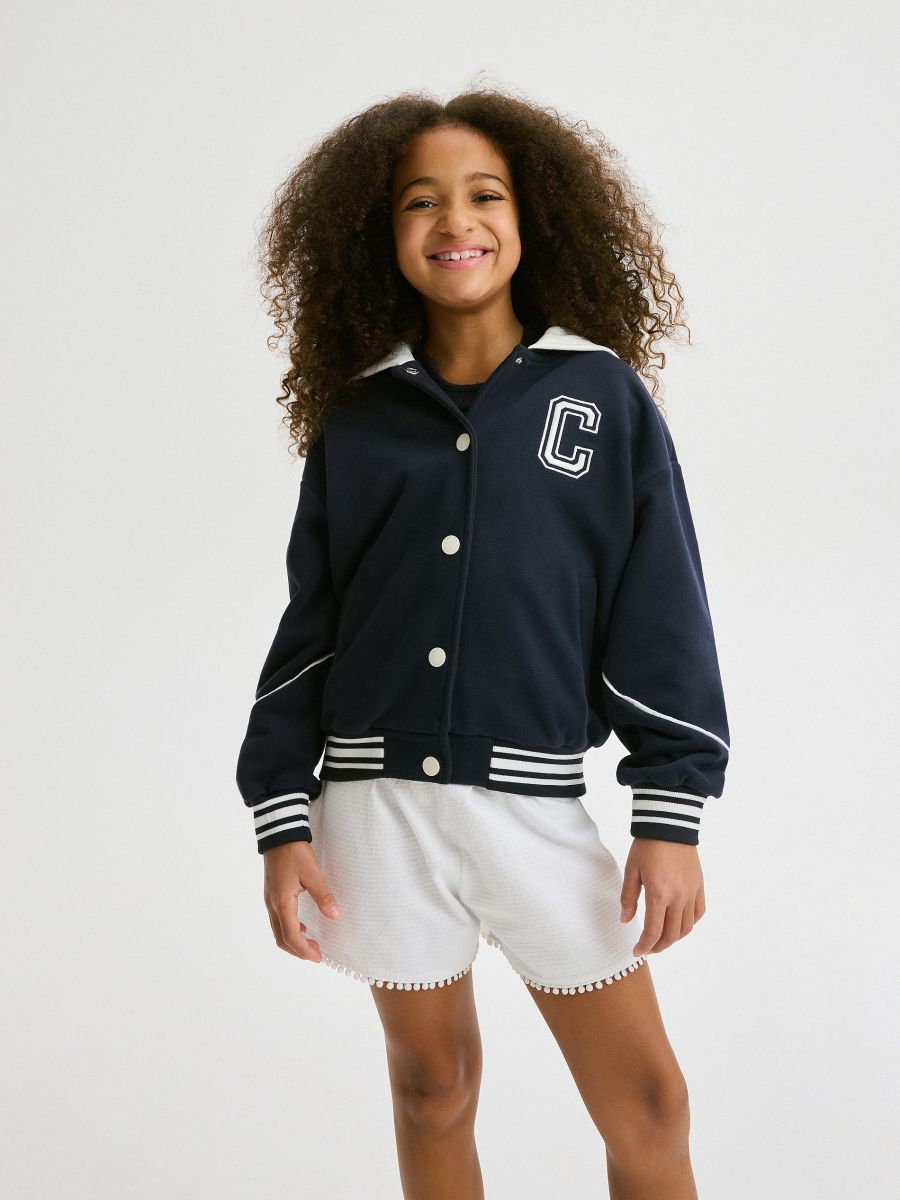 Bomber jopa aplikacijo - navy - RESERVED - 5
