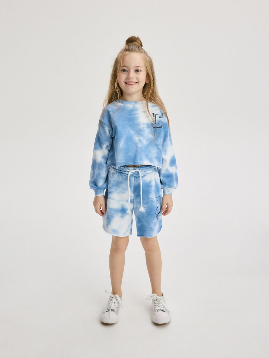 Tie dye effect sweatshirt COLOUR multicolor RESERVED 884BK MLC