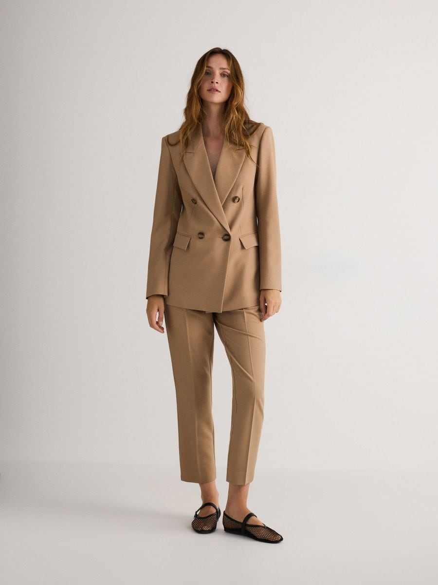 Blazer golden colour hot sale