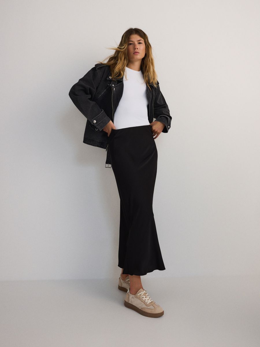 Midi skirt - black - RESERVED - 2