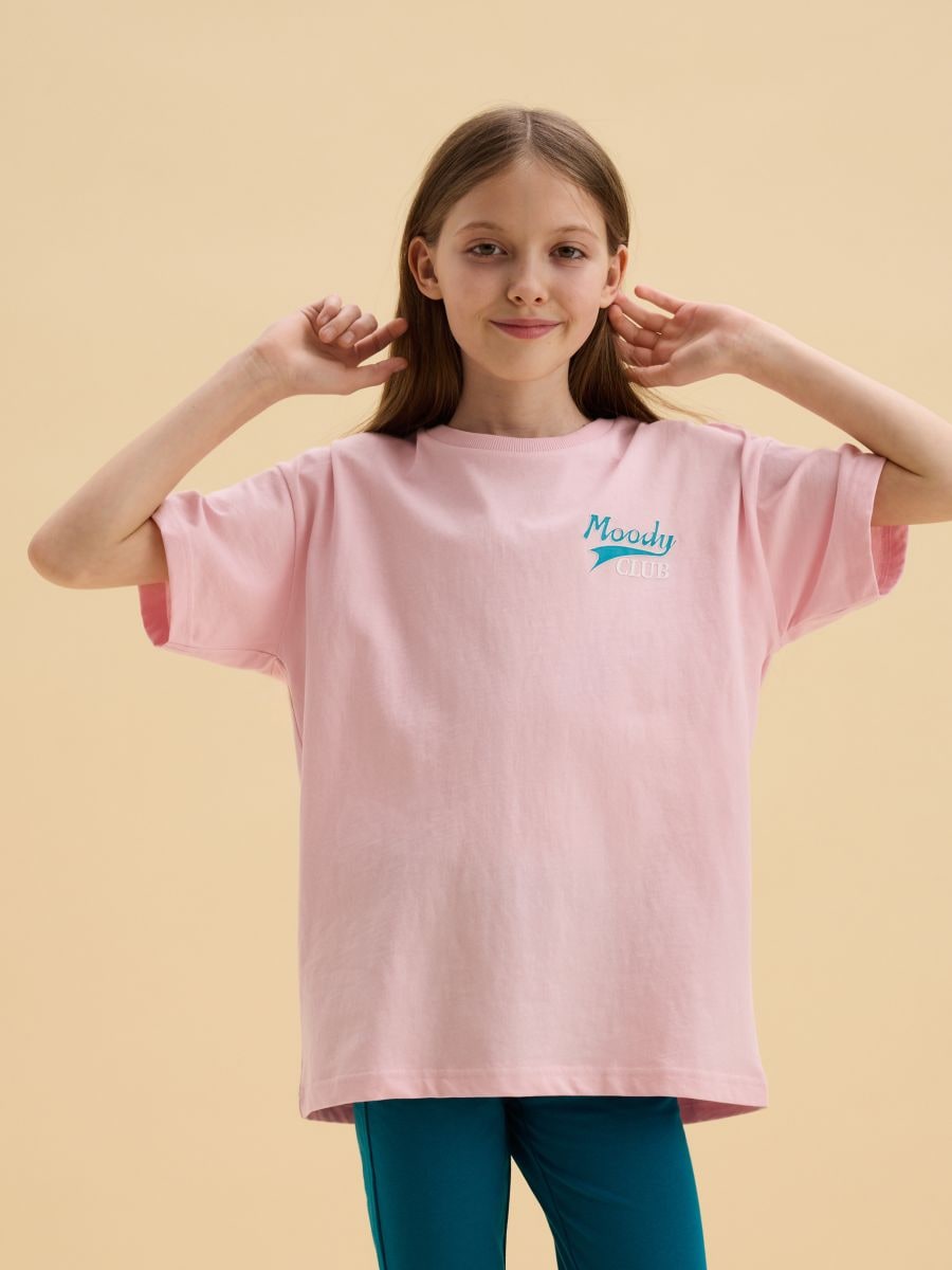 T-shirt with print - pink - RESERVED - 4