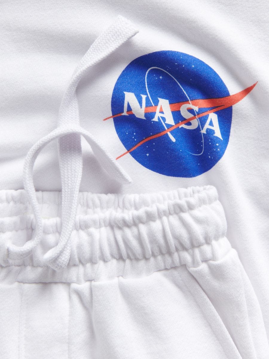 NASA sweat set - white - RESERVED - 3