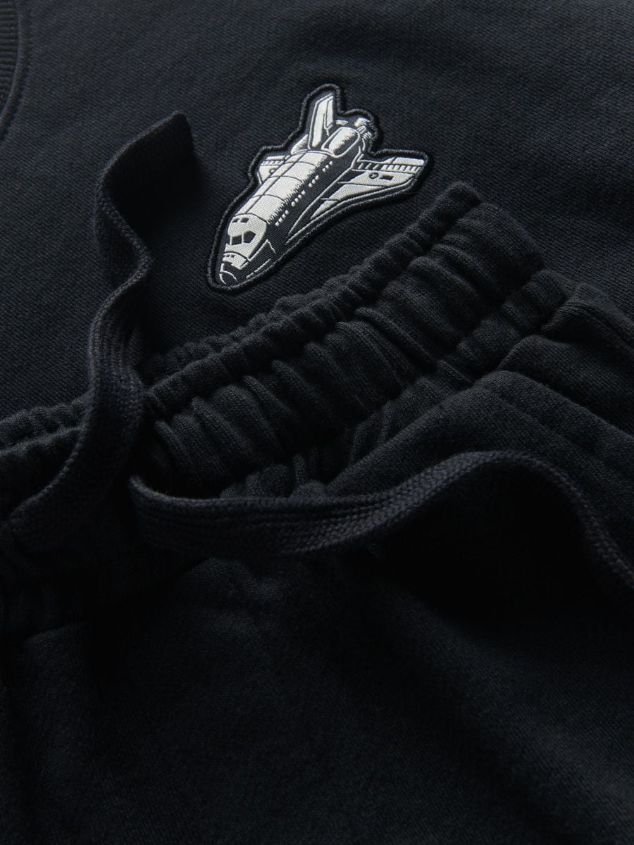 NASA sweat set - black - RESERVED - 3
