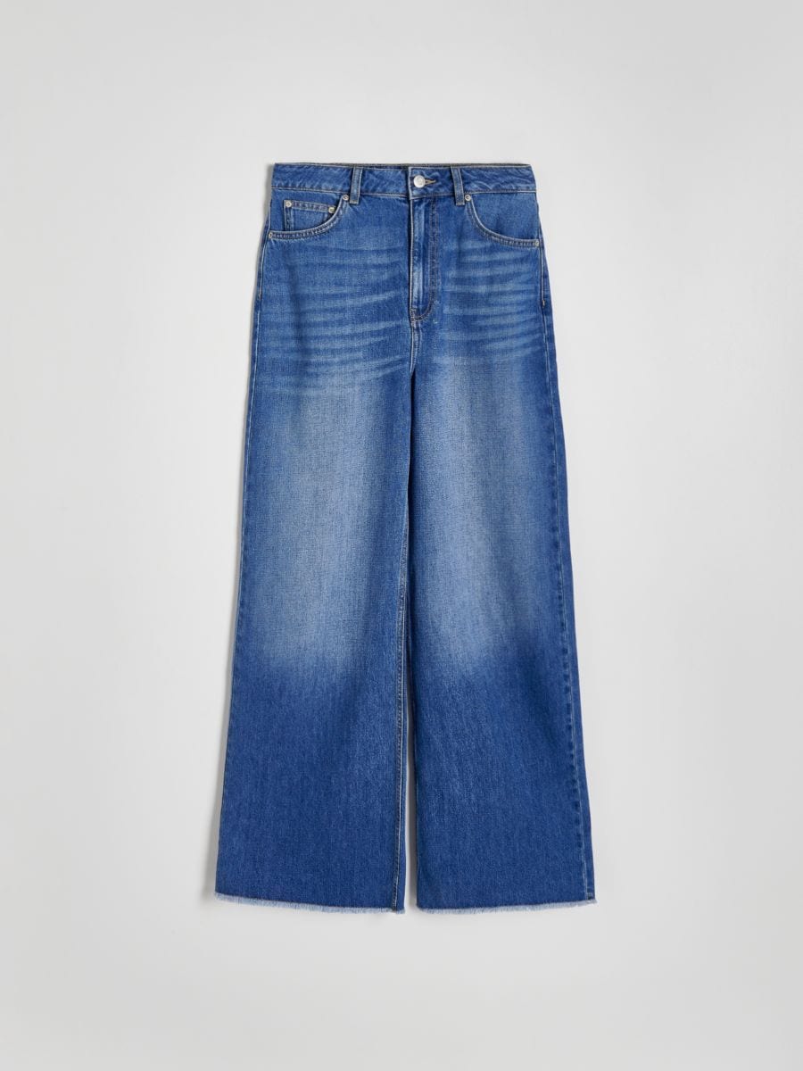 Wide leg jeans - blå jeans - RESERVED