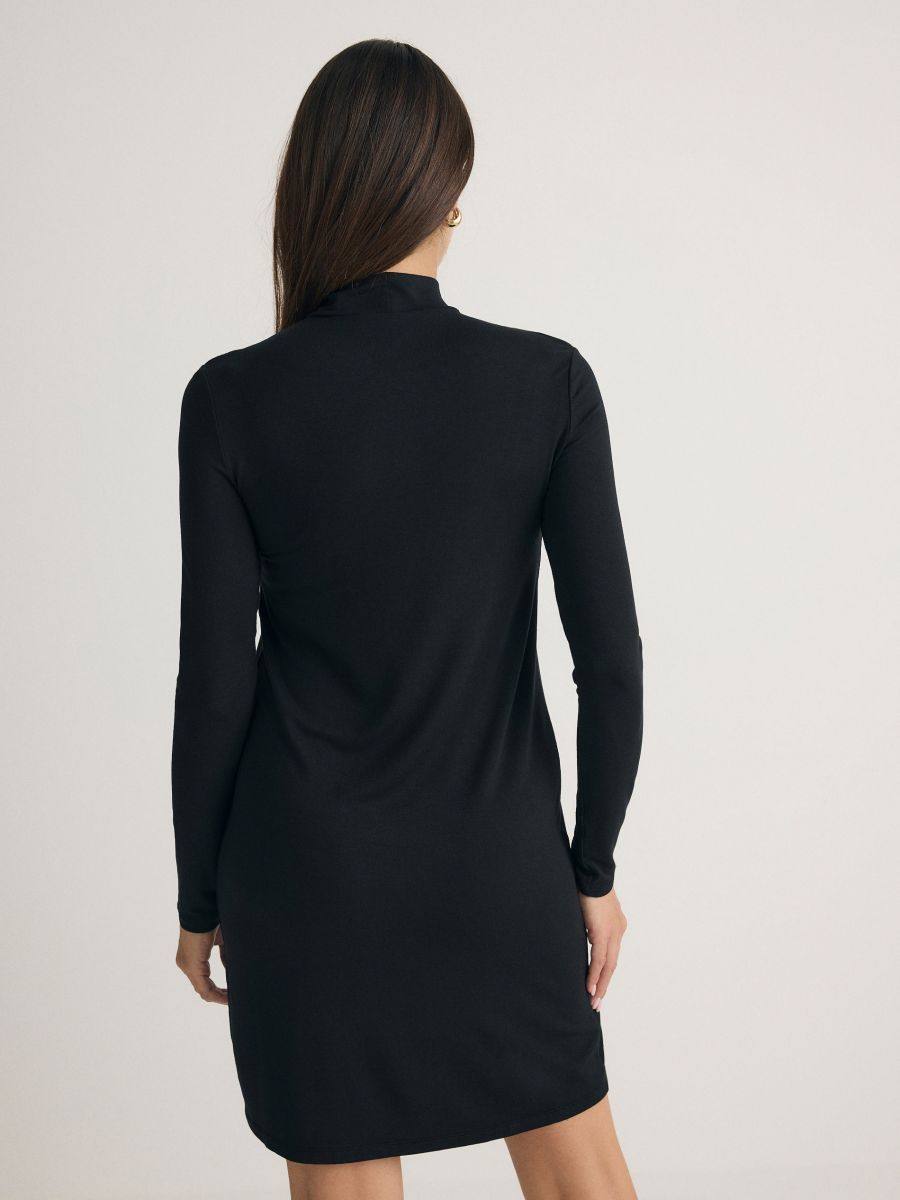 Strickkleid - schwarz - RESERVED - 3