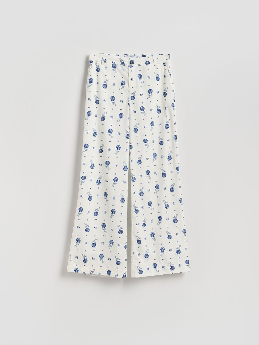 Hose mit Blumenmuster - bunt - RESERVED - 5