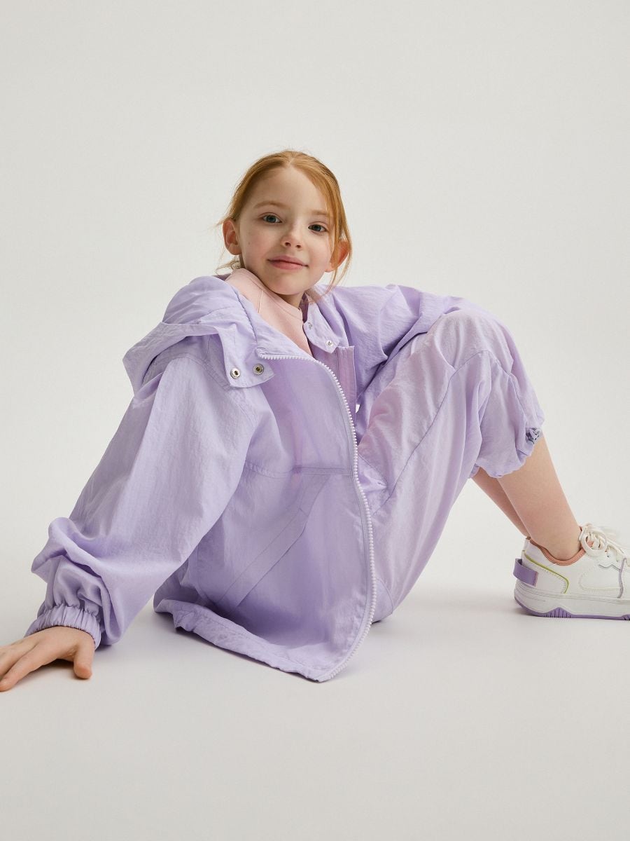 Lightweight windbreaker - lavender - RESERVED - 6