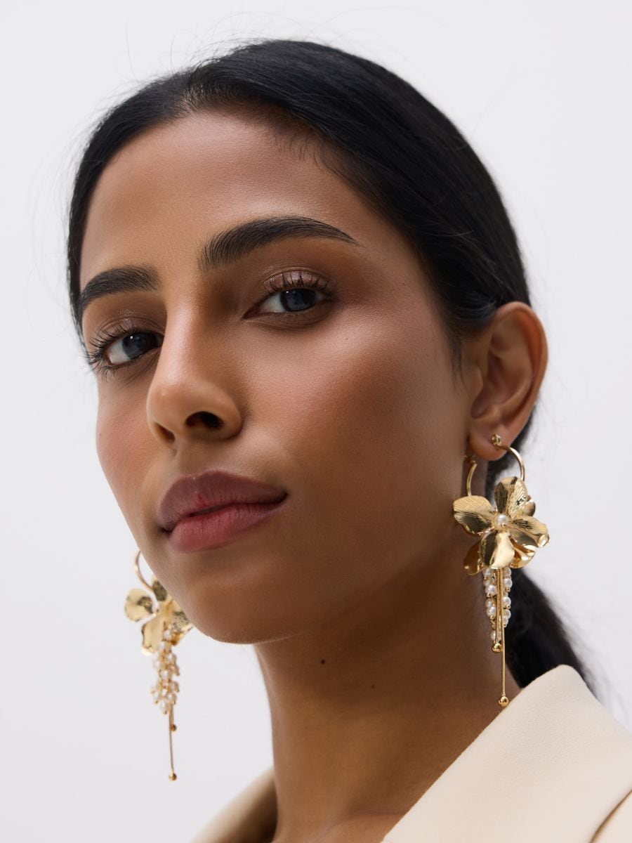 Dangle earrings - multicolor - RESERVED - 3