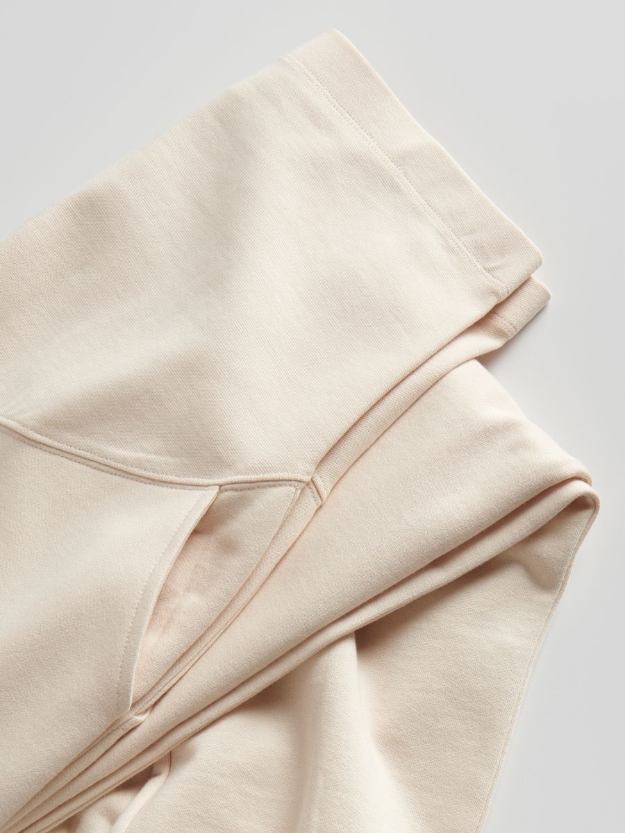 Pantalon de survêtement en coton - nude - RESERVED - 2