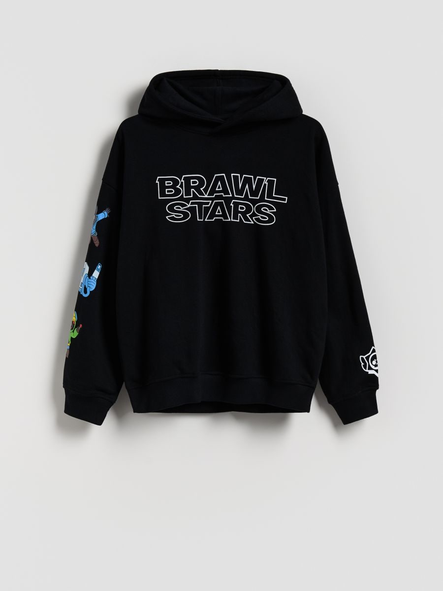 Bluza Brawl Stars - czarny - RESERVED