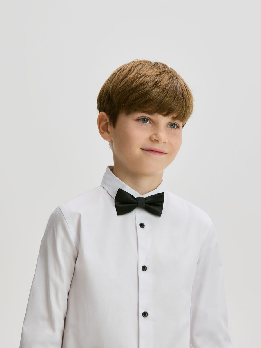 Elegant overhemd met vlinderdas - wit - RESERVED