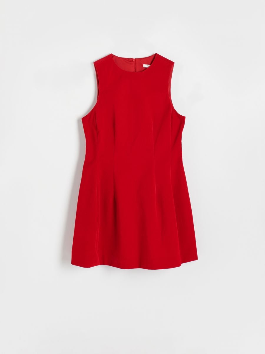 Sukienka mini - czerwony - RESERVED